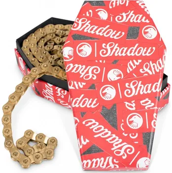 Řetěz na kolo Bikros řetěz Shadow INTERLOCK RACE V2 3/32" zlatá