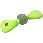 Hračka Dog Fantasy Glow míč bílý z TPR svítící ve tmě 25cm