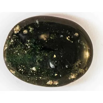 Milujeme Kameny Achát mechový - placička 483