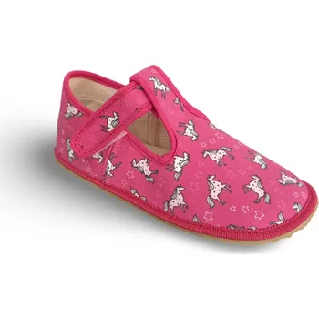 Chlapecké bačkory Beda barefoot přezůvky Unicorn BFN 170020/W Velikost: EU 35