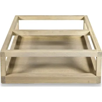 Příborník do zásuvky Organizér dřevěný 28x28x10 šedý