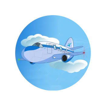 Jedlá dekorace na dort LETADLO, VARIANTA Jedlý papír 868