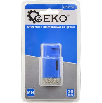 Vrták Korunkový vrták diamantový do kameniny 30mm M14, Geko G65130