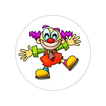 Jedlá dekorace na dort KLAUN, VARIANTA Jedlý papír 852