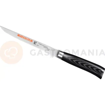 Kuchyňský nůž Pružný nakrajovací nůž, 16 cm | TAMAHAGANE, SAN Black