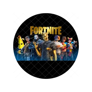 Jedlá dekorace na dort FORTNITE 2, VARIANTA Jedlý papír 5