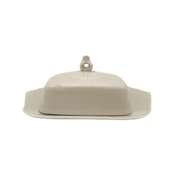 Dóza na potraviny Moritz Zdekauer, Máslenka Ofelie, 16x22 cm, slonová kost