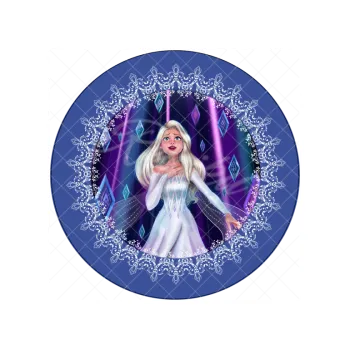 Jedlá dekorace na dort ELZA 1, VARIANTA Fondánový list 8