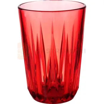 Sklenice Sklenice z červeného tritanu s objemem 0,5 l | APS, Crystal