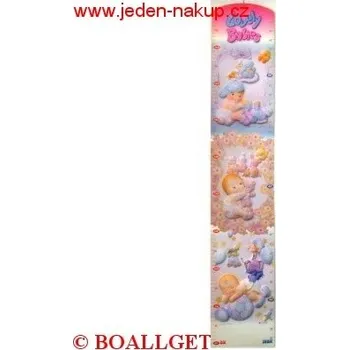 Dekorace do dětského pokoje Metr plastový MIMINKA 170 cm 90005835