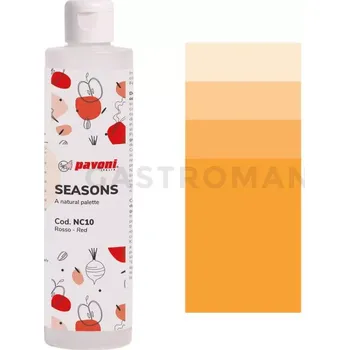 Potravinářské barvivo Přírodní barvivo, koncentrát z kakaového másla - oranžové, 200 g - NC06 | PAVONI, Seasons