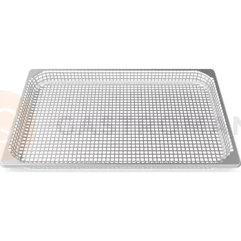 Nerezový dřez Nerezový perforovaný plech s nepřilnavým povrchem pro vaření v páře GN 1/1 40 mm | UNOX, STEAM