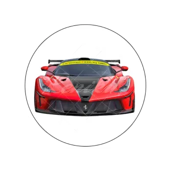 Jedlá dekorace na dort FERRARI, VARIANTA Jedlý papír 246