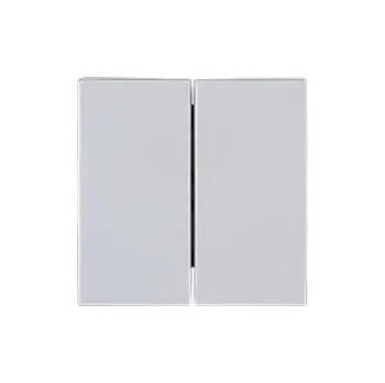 vypínač kryt dvojitý ELEGANT - kouř.šedá