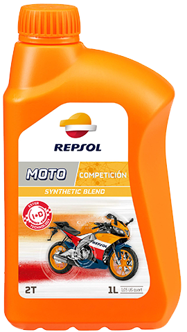 Repsol Moto Competición 2T - motorový olej 1 l