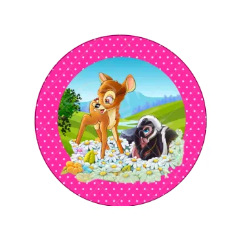 Jedlá dekorace na dort BAMBI, VARIANTA Jedlý papír 905