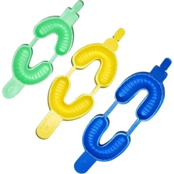 Příbor Jednorázové fluoridační lžíce z PS (50 ks) L - velké (modré)