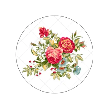 Jedlá dekorace na dort KVĚTINA 4, VARIANTA Jedlý papír 1284