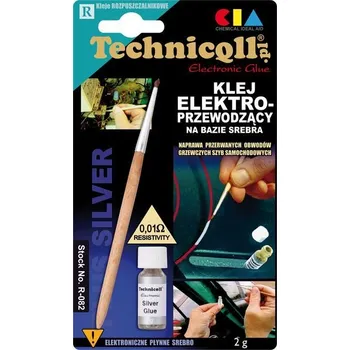 Průmyslové lepidlo Technicqll Electronic Glue Silver R-082 2 g