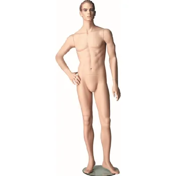 Figurína Pánská figurína Patrick tělová, postoj 5, prolisované vlasy, make-up