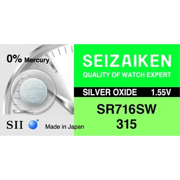 Článková baterie Baterie Seizaiken 315 (SR716SW)