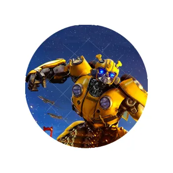 Jedlá dekorace na dort BUMBLEBEE, VARIANTA Jedlý papír 648