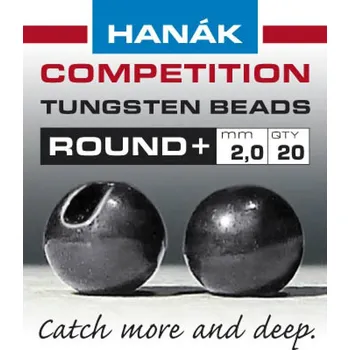Hanák Competition Hanák Tungstenové Hlavičky Round Černý Nikl Průměr: 4,0mm