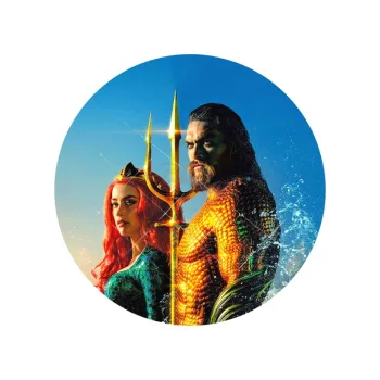 Jedlá dekorace na dort AQUAMAN A MERA, VARIANTA Jedlý papír 950