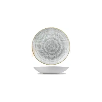 Porcelánová mísa, bílo-šedá 1130 ml | CHURCHILL, Homespun Style Stone Gray