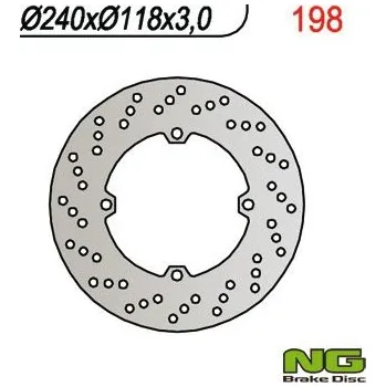 Brzda pro motocykl Přední brzdový kotouč NG Honda 250 CR R 1989