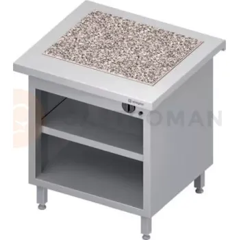 Výdejník vody Ohřívací stůl, ohřívací deska ze žuly, vrchní deska ze žuly, 1132x735x880 mm | STALGAST, ST 232