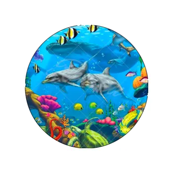 Jedlá dekorace na dort MOŘE 7, VARIANTA Jedlý papír 1277