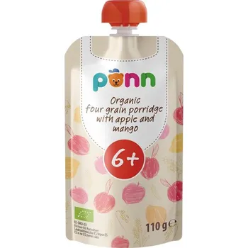 SALVEST Põnn BIO Cereální kaše s mangem a jablkem (110g)