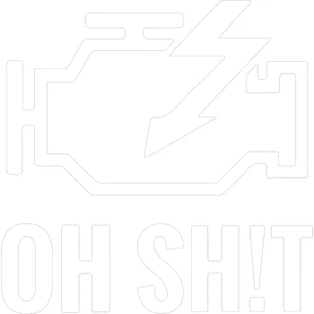 Samolepicí dekorace na vozidlo Ne elektřinu samolepka na auto - hnědá tmavá / 10x10 cm