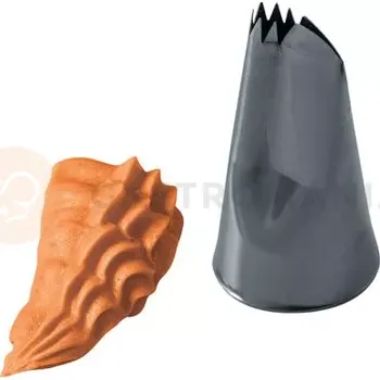 Výroba svíčky Cukrářská špička, sada 5 ks - 25x45x15x5 mm - BX0158 | MARTELLATO, Stripes & Border