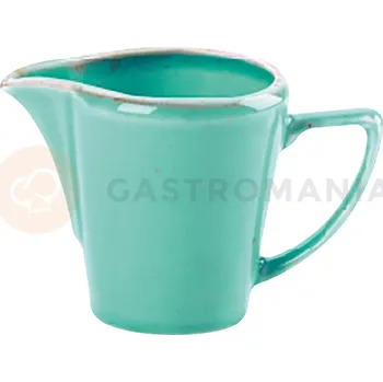 Džbánek na mléko z porcelánu, 0,15 l, tyrkysový | PORLAND, Seasons Laguna