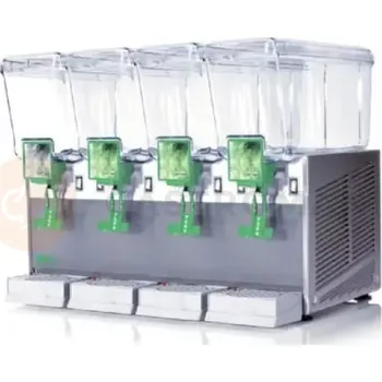 Barová židle Počtyřný dávkovač na neperlivé nápoje, ledovou kávu a čaj 4x 12 l, fontánová pumpička, 720x480x570 mm | BRAS, Maestrale Extra