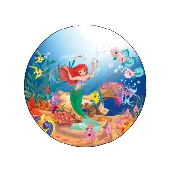 Jedlá dekorace na dort TANČÍCÍ ARIEL, VARIANTA Jedlý papír 275