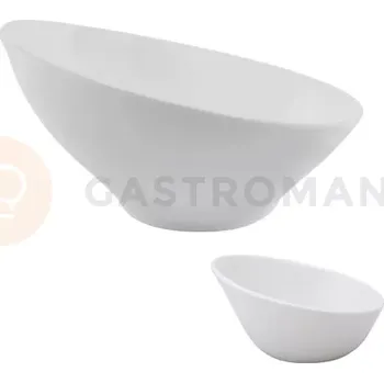 Porcelánová miska šikmá, nestohovatelná, 10 cm | ARIANE, Prime