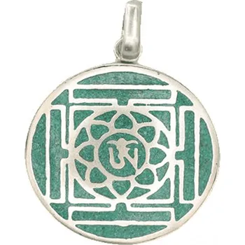 Přívěsek Milujeme Kameny Óm – přívěsek - tyrkysový 26377