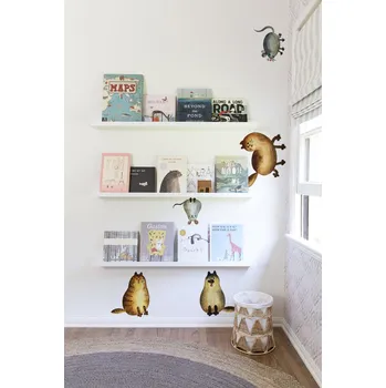 Fototapeta Coloray Samolepky na zeď Kočka a myš BubblesFree BubblesFree coloraydecor-wd-as-117701087