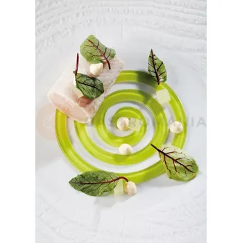 Kuchyňská sůl Silikonová forma na chuťovky 6x spirála 120x110x35 mm, 15 ml, 400x300 mm - GG005S | PAVONI, Spirale