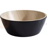 Miska z melaminu Ø 15 cm, černá-hnědá | APS, Frida
