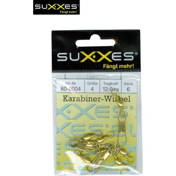 Karabinka s obratlíkem Suxxes Scandic N Vel. 1/0 44kg 5ks