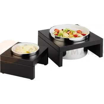 Chladící miska na dřevěném podstavci, 2,5 l, wenge | APS, Bridge