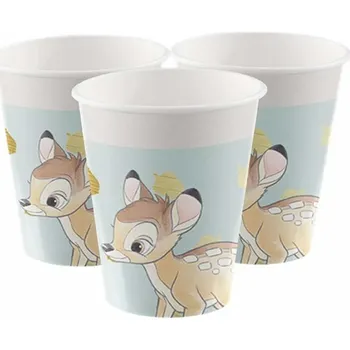 Party nádobí Bambi kelímky 8 ks, 200 ml