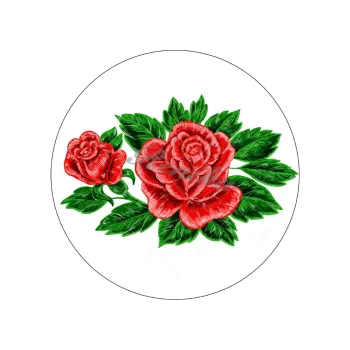 Jedlá dekorace na dort RŮŽE, VARIANTA Jedlý papír 871