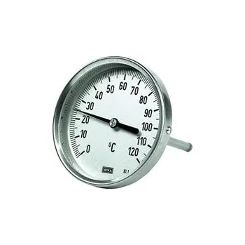 Kuchyňský teploměr bimetalový teploměr, těleso nerez, napojení vzadu, průměr 63 [mm], rozsah stupnice 0/160 [°C], délka čidla 160 [mm], třída 1,0, 5233