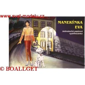 omalovánky Vystřihovánka Manekýnka Eva 33221
