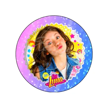 Jedlá dekorace na dort SOY LUNA bublinky, VARIANTA Jedlý papír 1489